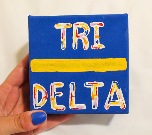 Tri Delt Canvas